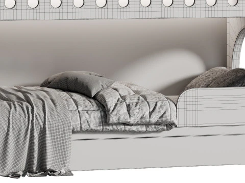 Childrens bunk bed 39 3D Model