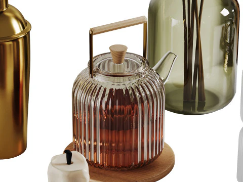 Set decorativo 03 Modello 3D