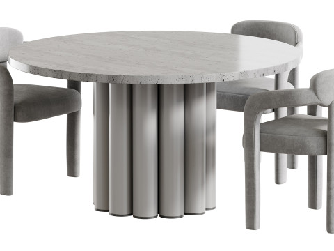 Dining table AMBON Model 3D