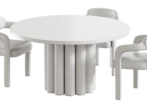 餐桌 AMBON 3D 模型