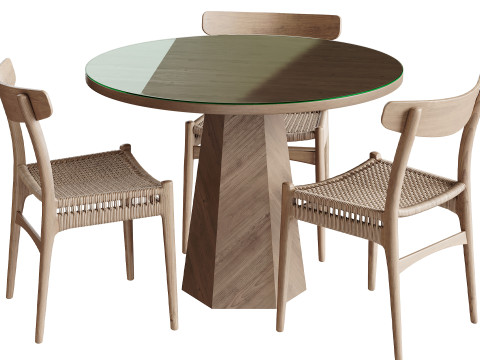 Dining table BENDIGO Model 3D