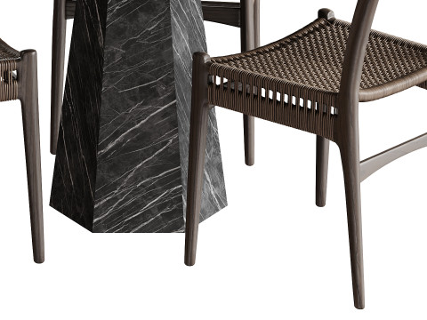 Dining table BENDIGO Model 3D