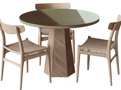 Dining table BENDIGO Model 3D