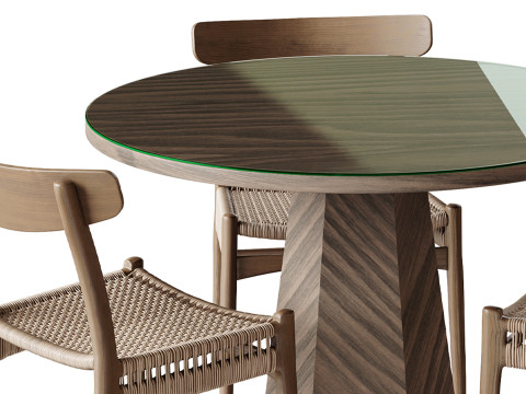 Dining table BENDIGO Model 3D