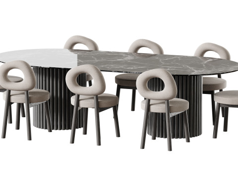 Dining table BREMEN Model 3D