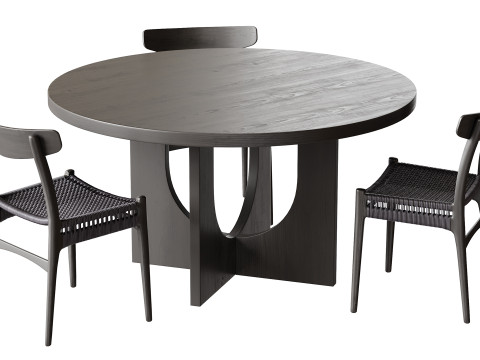 Dining table DANLI Model 3D