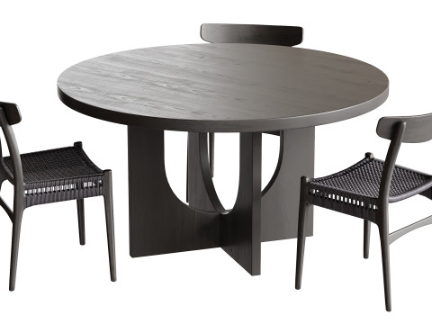 Dining table DANLI Model 3D