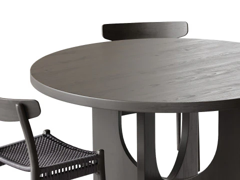 Mesa de comedor DANLI Modelo 3D