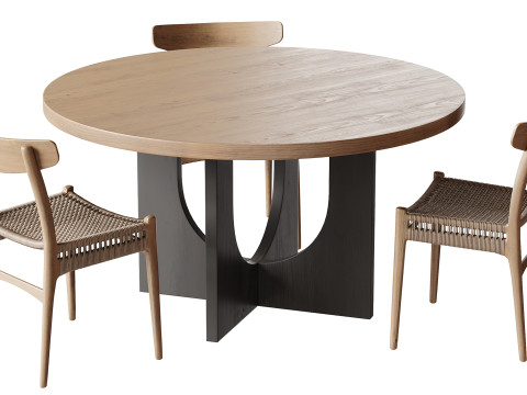 Dining table DANLI Model 3D