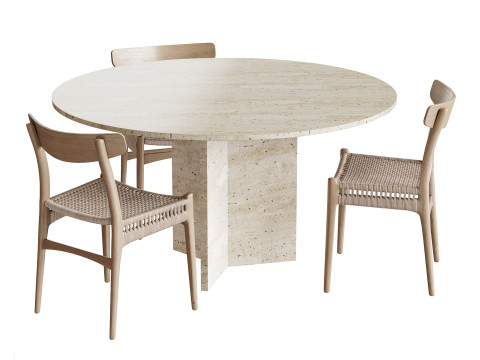 Dining table GRIFFITH 3D Model