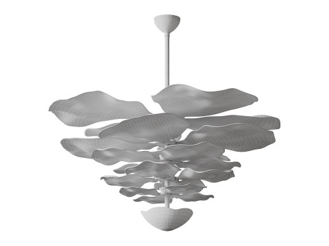 Lustre Lilypad Ambre light 3Dモデル