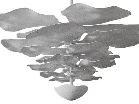 Lustre Lilypad Ambre light 3Dモデル
