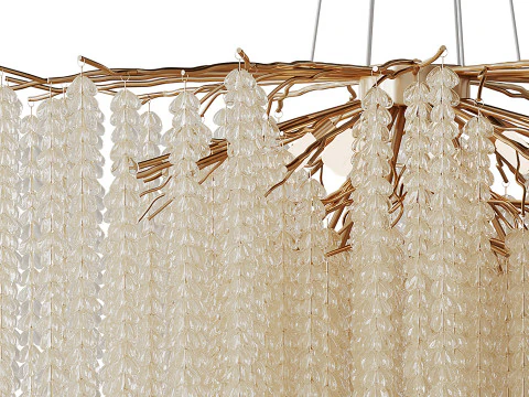 Lampadari a LED in cristallo di lusso Modello 3D