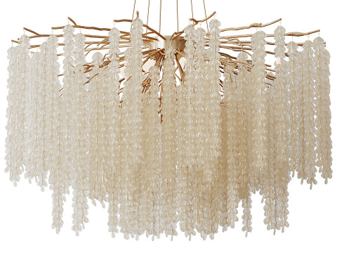 Luxury Crystal LED Chandeliers light 3D Model