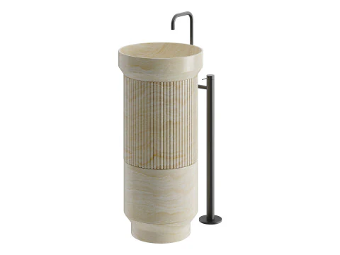 Maami Home DORIC Washbasin 3D Model