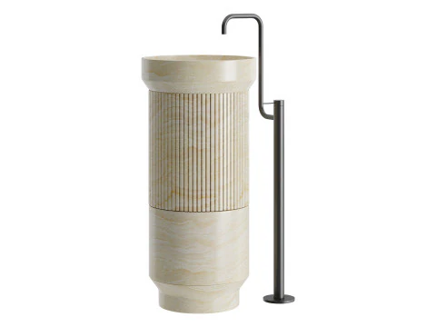Maami Home DORIC Washbasin 3D Model