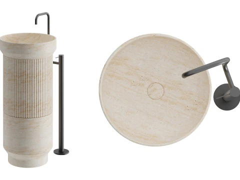 Maami Home DORIC Washbasin 3D Model