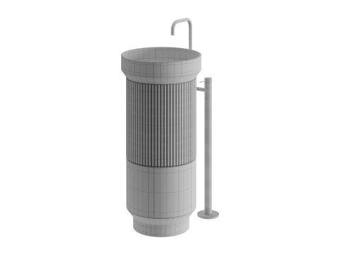 Maami Home DORIC Washbasin 3D Model