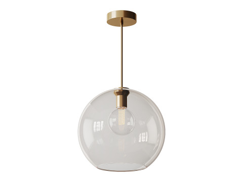 Moderne glazen hanglampen light Modelo 3D