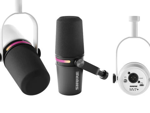 MV7-Mikrofon 3D Modell