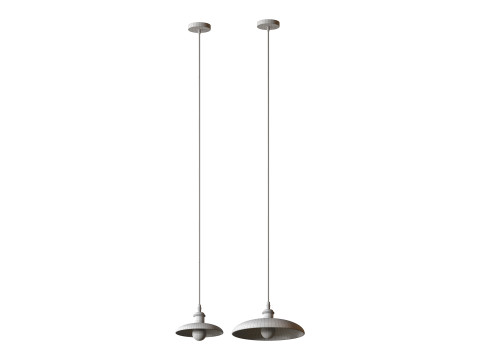 Nordic Wood Chandelier Single Head Bedside Pendant Lamp 3D Model