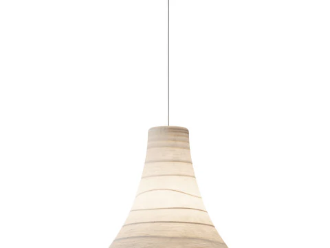 Ilumina&ccedil;&atilde;o pendente estilo japon&ecirc;s Modelo 3D