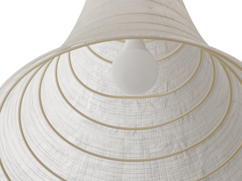 Pendant Light Japanese Style Lighting Modèle 3D