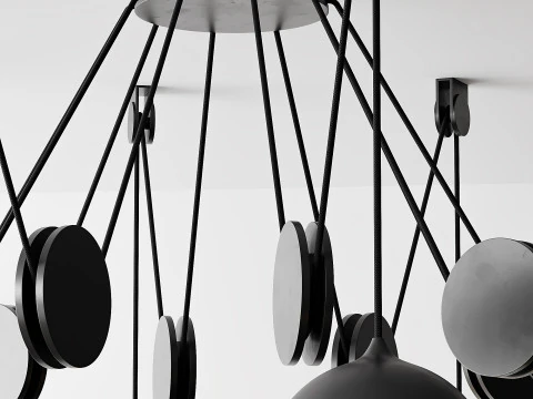 Lumi&egrave;re des plan&egrave;tes Modèle 3D