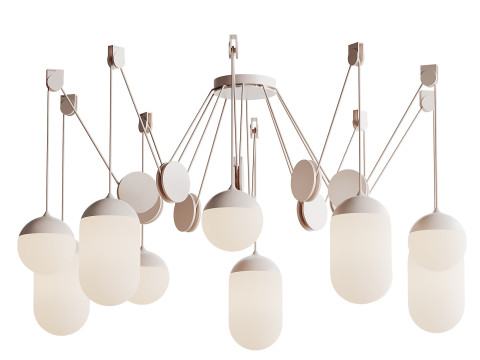 Planets light 3D 모델