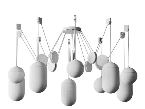 Lumi&egrave;re des plan&egrave;tes Modèle 3D