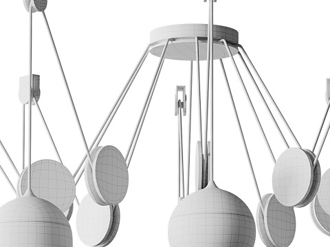 Planets light 3D 모델