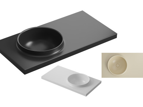 PULKRA DOME SINK Washbasin 3D Model