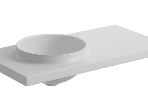 PULKRA DOME SINK Washbasin 3D Model