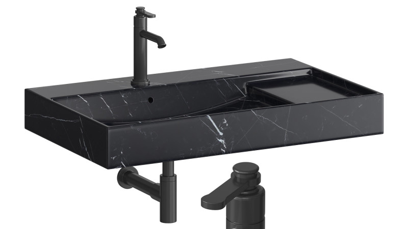 Roca Inspira washbasin 3D Model .c4d .max .obj .3ds .fbx .stl .blend