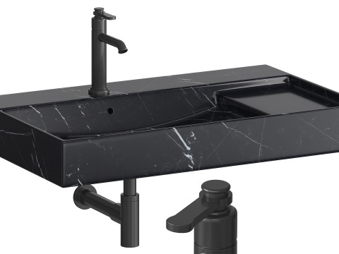 Wastafel Roca Inspira Model 3D