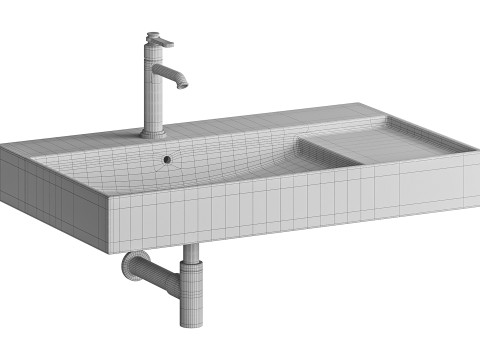 Roca Inspira washbasin 3D Model