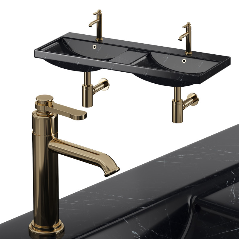 Roca Ona 02 washbasin 3D 模型 .c4d .max .obj .3ds .fbx .stl .blend 
