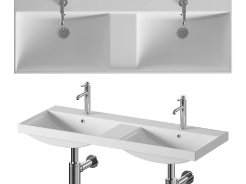 Roca Ona 02 washbasin 3D Model