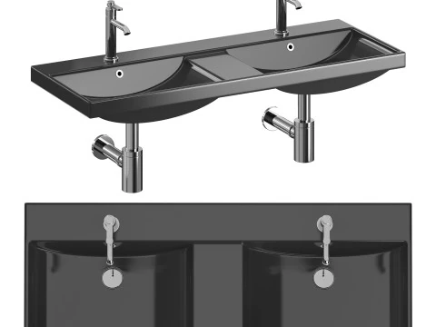 Roca Ona 02 washbasin 3D Model