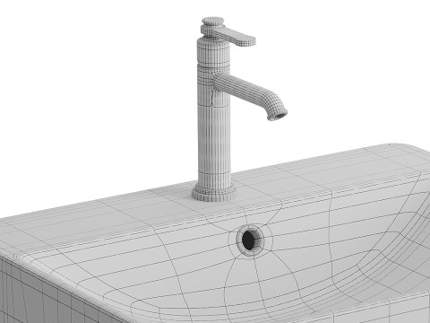 Roca ONA 03 Washbasin Modello 3D