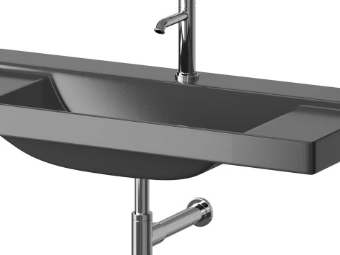 Lavabo Roca ONA Modello 3D