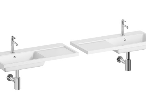 Roca The Gap 02 Washbasin 3D Model