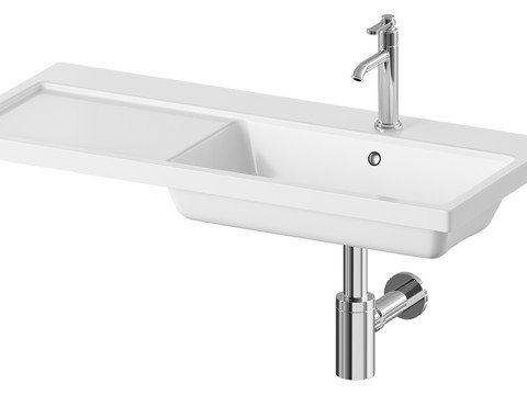 Roca The Gap 02 Washbasin 3D Model