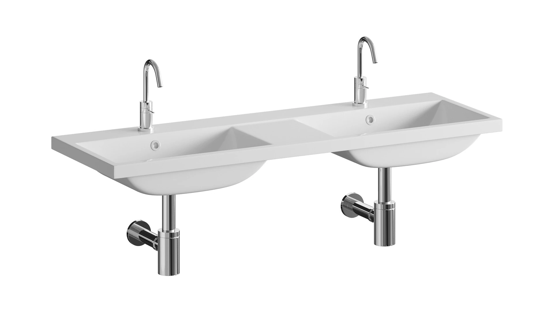 Roca The Gap Washbasin 3D Model .c4d .max .obj .3ds .fbx .stl .blend 