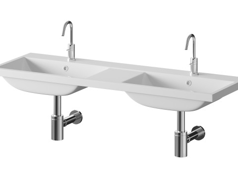Roca The Gap Washbasin 3D Model