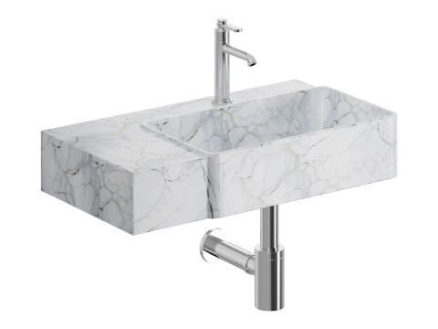 Wastafel Roca TURA Model 3D