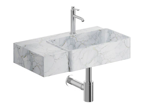 Roca TURA Washbasin 3D Model