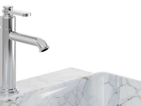 Wastafel Roca TURA Model 3D