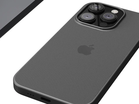 Conjunto de equipamentos Apple 01 Modelo 3D