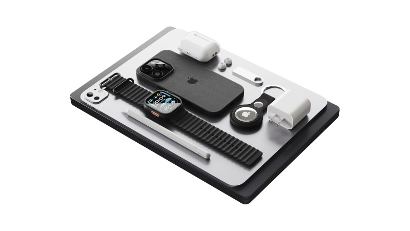 Set of Apple equipment 02 3D 모델 .c4d .max .obj .3ds .fbx .stl .blend
